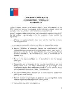 Beneficios de la Personalidad Jurídica del CPA