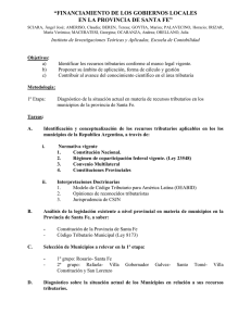 financiamiento de los gobiernos locales en la provincia de santa fe