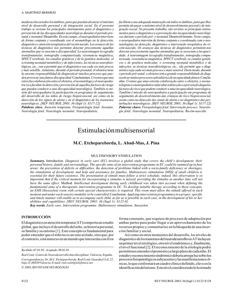 Estimulaci n Multisensorial