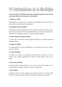 Lo que sucede en la Medicina en ciertas ocasiones puede ser muy