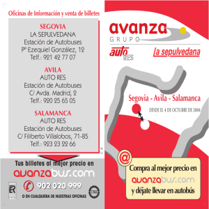 Segovia - Avila - Salamanca