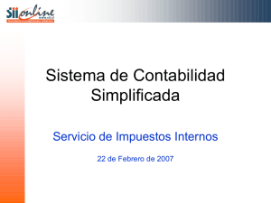 Sistema de Contabilidad Simplificada