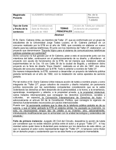 T 269 del 93 FICHA