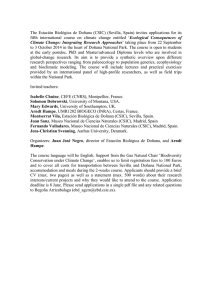 Descargar documento - Estación Biológica de Doñana