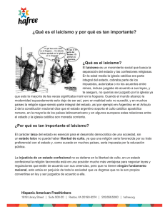 ¿Qué es el laicismo y por qué es tan importante?