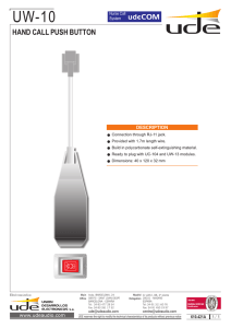 hand call push button
