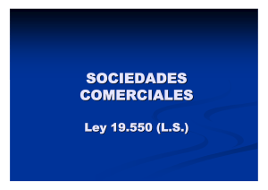 sociedades comerciales