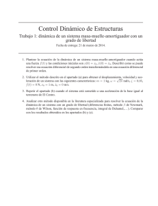 Control Dinámico de Estructuras