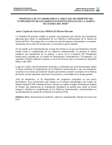 propuesta de una herramienta adecuada de medición del