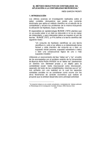 Método Deductivo en Contabilidad Microsocial