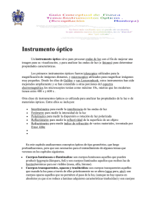 Instrumento óptico