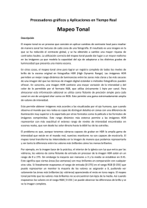 Mapeo Tonal
