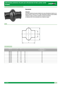 23414 Fundas protectoras de goma para articulaciones de bola y