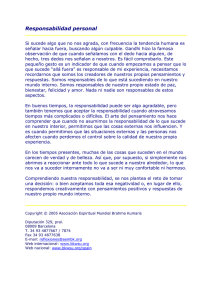Responsabilidad personal