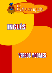 Verbos modales