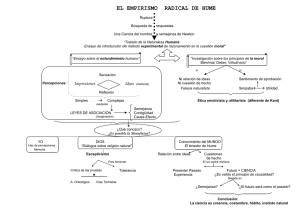 EL EMPIRISMO RADICAL DE HUME