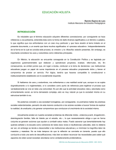 Educación Holística: Un Enfoque Integral