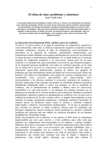 Clima de Clase: Problemas y Soluciones con ESE