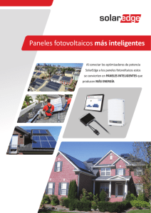 Paneles fotovoltaicos más inteligentes