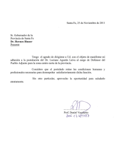 io/Z: 1 `2-4 ~1`61 - Gobierno de Santa Fe