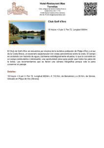 Hotel-Restaurant Mas Torrellas Club Golf d`Aro