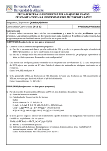 prova d`accés a la universitat per a majors de 25 anys prueba de