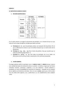 El Participio en Griego Clásico: Morfología y Usos