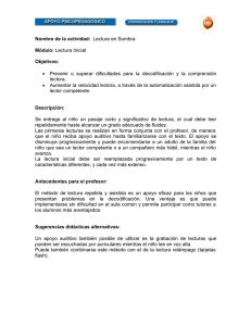 Lectura en Sombra: Técnica para mejorar la lectura inicial