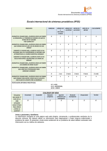 ESCALA INTERNACIONAL DE SÍNTOMAS PROSTÁTICOS (IPSS
