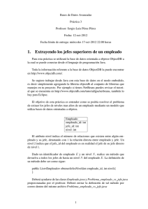 1. Extrayendo los jefes superiores de un empleado