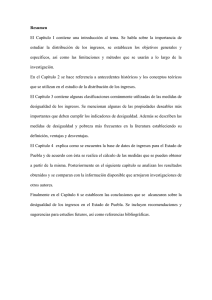 Resumen El Capítulo I contiene una introducción al tema. Se habla