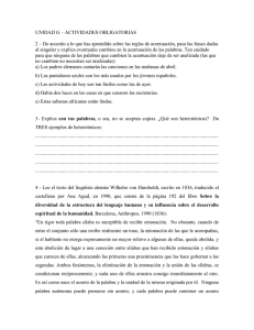 UNIDAD G – ACTIVIDADES OBLIGATORIAS