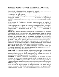 modelo de convenio de reciprocidad mutual