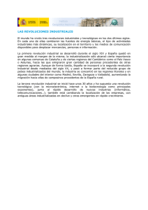 LAS REVOLUCIONES INDUSTRIALES