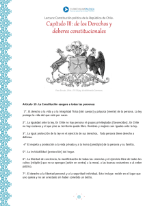 Constitución de Chile: Derechos y Deberes