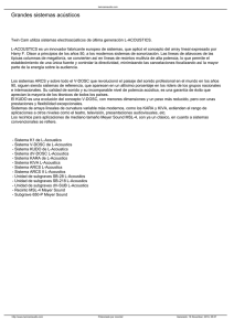 Grandes sistemas acústicos