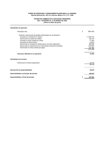 $ (990,194) Aumento o disminución de partidas relacionadas con la