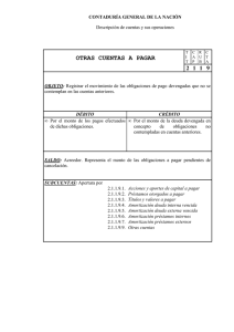 OTRAS CUENTAS A PAGAR