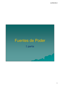 Fuentes de Poder