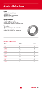 Alambres Galvanizados