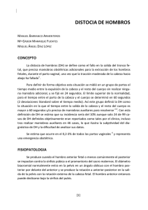 DISTOCIA DE HOMBROS