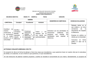 Contribuir de manera constructiva a la convivencia en el medio