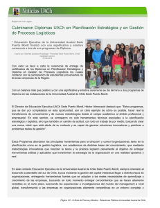 Culminaron Diplomas UACh en Planificación Estratégica y en