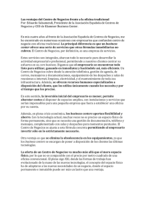 ventajas del Centro de Negocios frente a la oficina