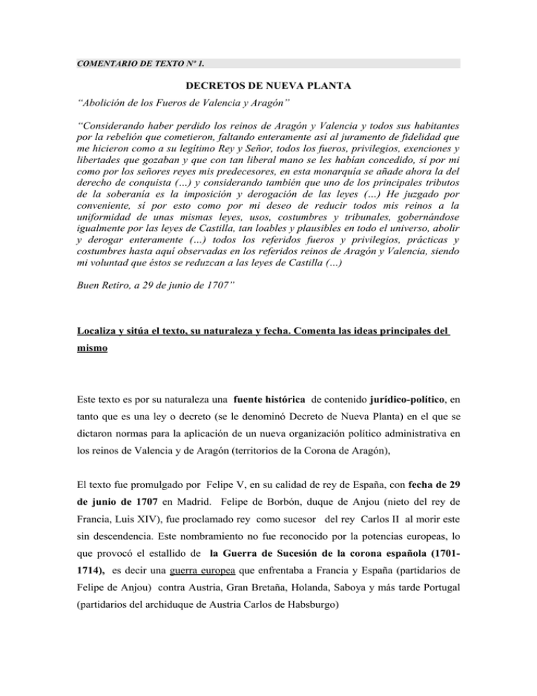 Decreto de Nueva Planta