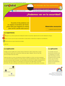 ¿Podemos ver en la oscuridad? 1 2 3