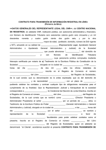 Modelo de Contrato Persona Jurídica (Con Imagenes) Formato PDF
