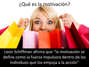 teorías de la motivación
