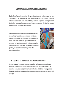 vendaje neuromuscular - Club Ciclista Portuense