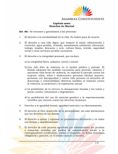47 Capítulo sexto Derechos de libertad Art. 66.